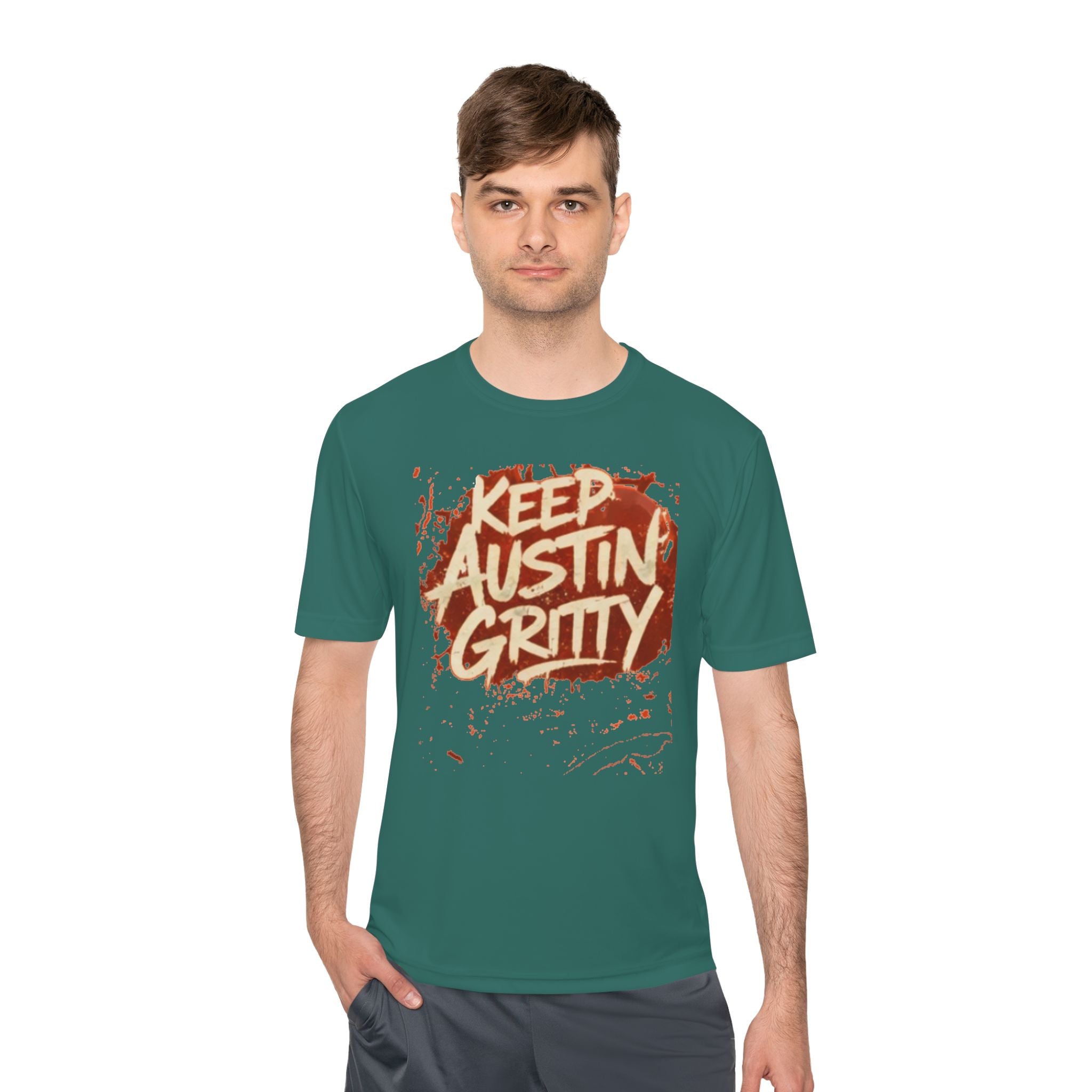 Keep Austin Gritty T‑Shirt — Urban Austin Pride Graphic Tee