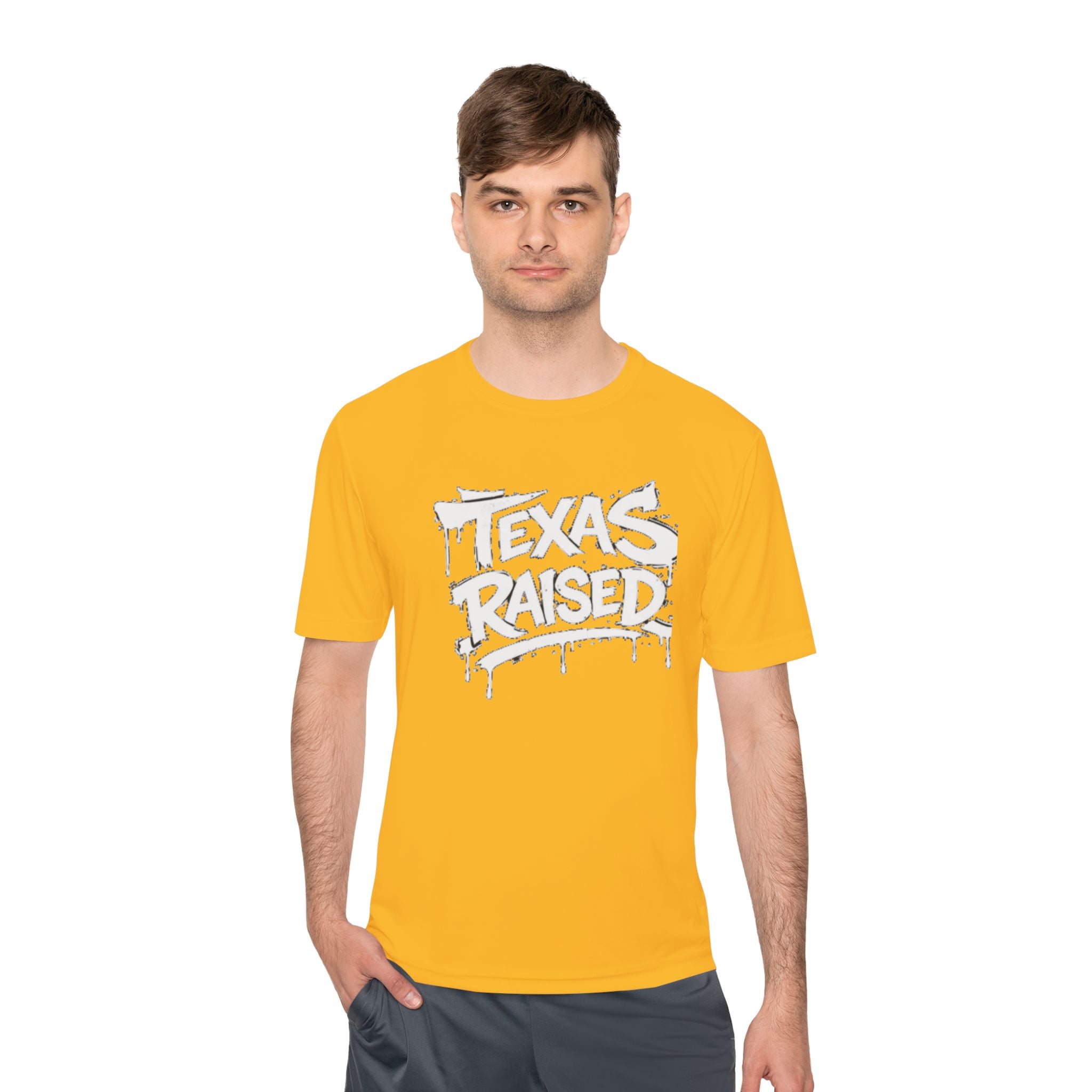 Texas Raised Tee — Graphic Moisture-Wicking Shirt