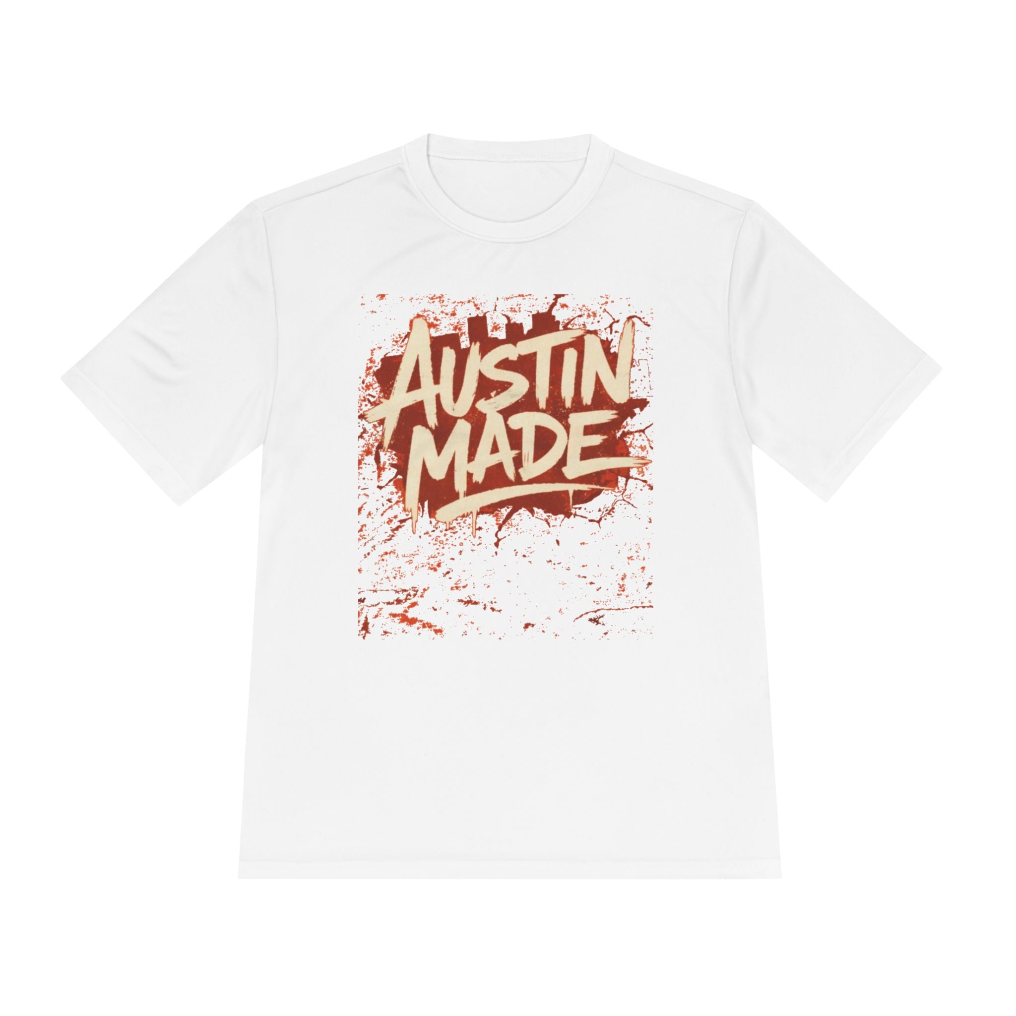 Austin Made Tee — Rustic Brush Script Graphic T‑Shirt