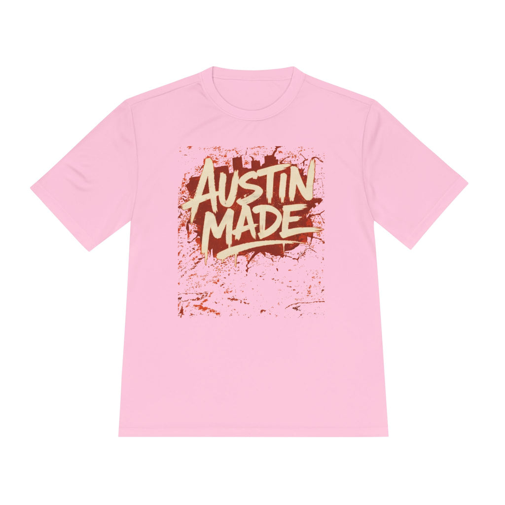 Austin Made Tee — Rustic Brush Script Graphic T‑Shirt