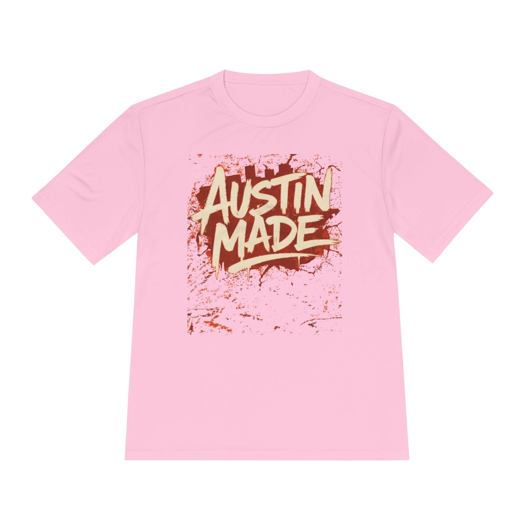 Austin Made Tee — Rustic Brush Script Graphic T‑Shirt