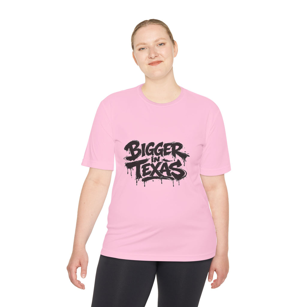 Bigger in Texas Moisture‑Wicking Tee