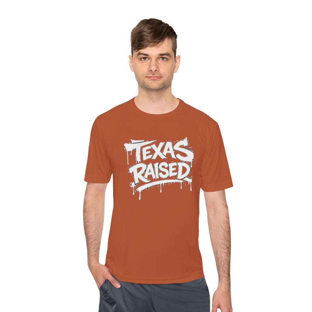 Texas Raised Tee — Graphic Moisture-Wicking Shirt