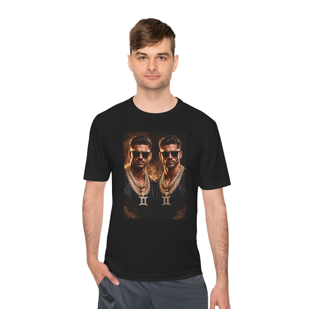 Gemini King Graphic Tee — Dual Portrait Streetwear Tee