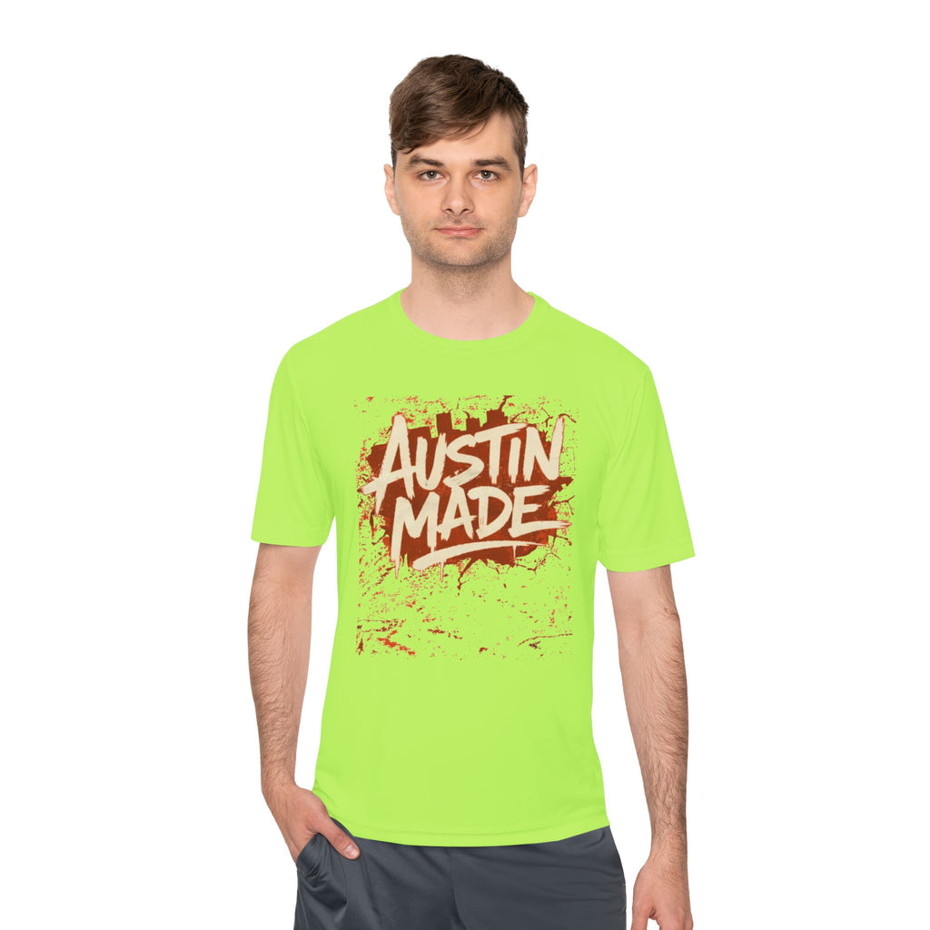 Austin Made Tee — Rustic Brush Script Graphic T‑Shirt