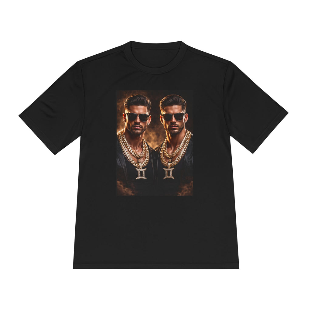 Gemini King Graphic Tee — Dual Portrait Streetwear Tee