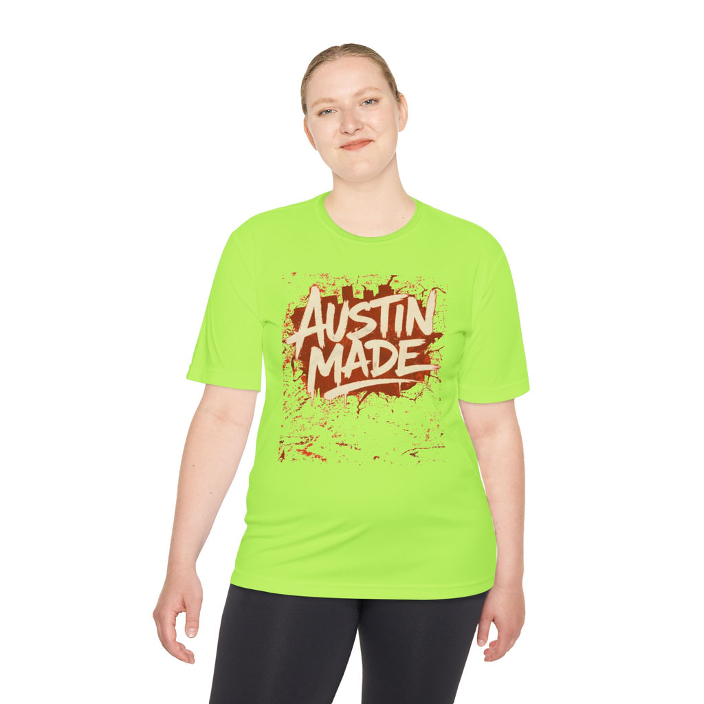 Austin Made Tee — Rustic Brush Script Graphic T‑Shirt