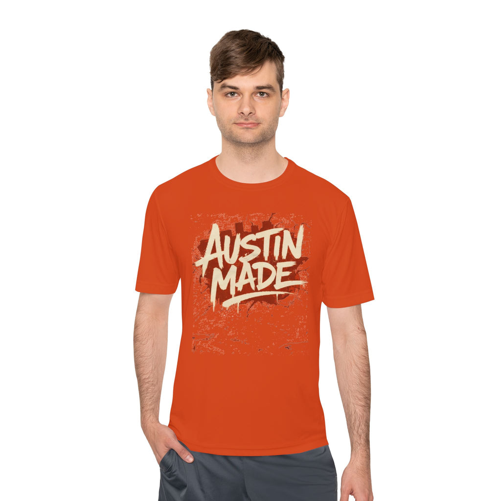 Austin Made Tee — Rustic Brush Script Graphic T‑Shirt