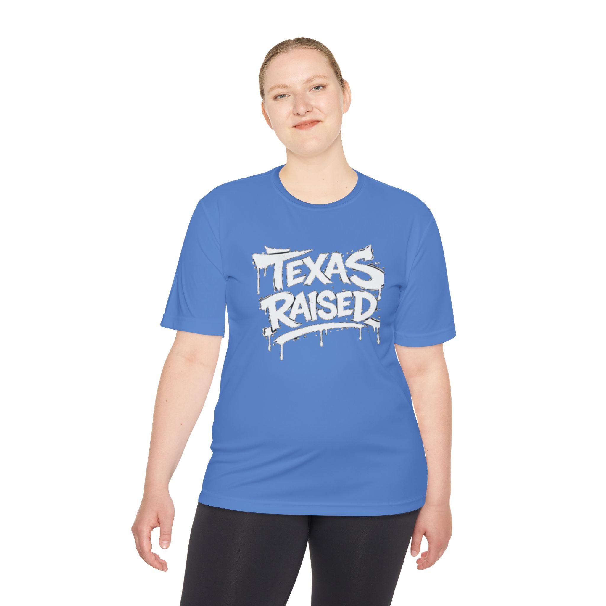 Texas Raised Tee — Graphic Moisture-Wicking Shirt