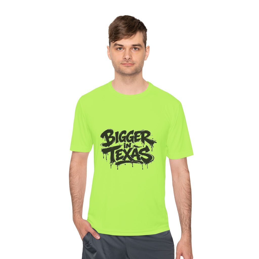 Bigger in Texas Moisture‑Wicking Tee