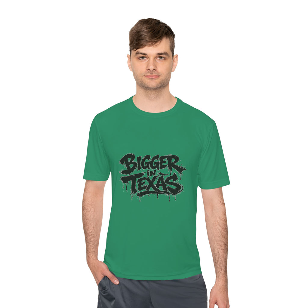 Bigger in Texas Moisture‑Wicking Tee