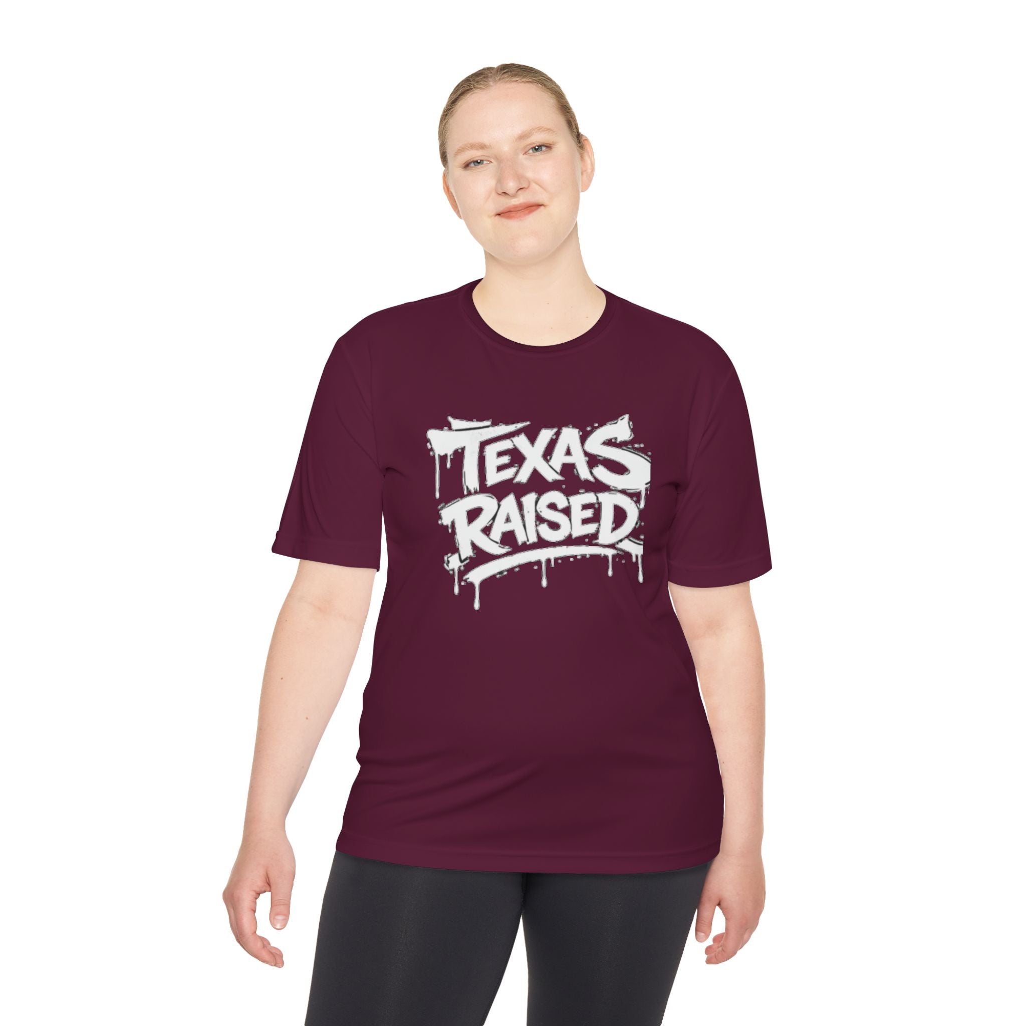 Texas Raised Tee — Graphic Moisture-Wicking Shirt