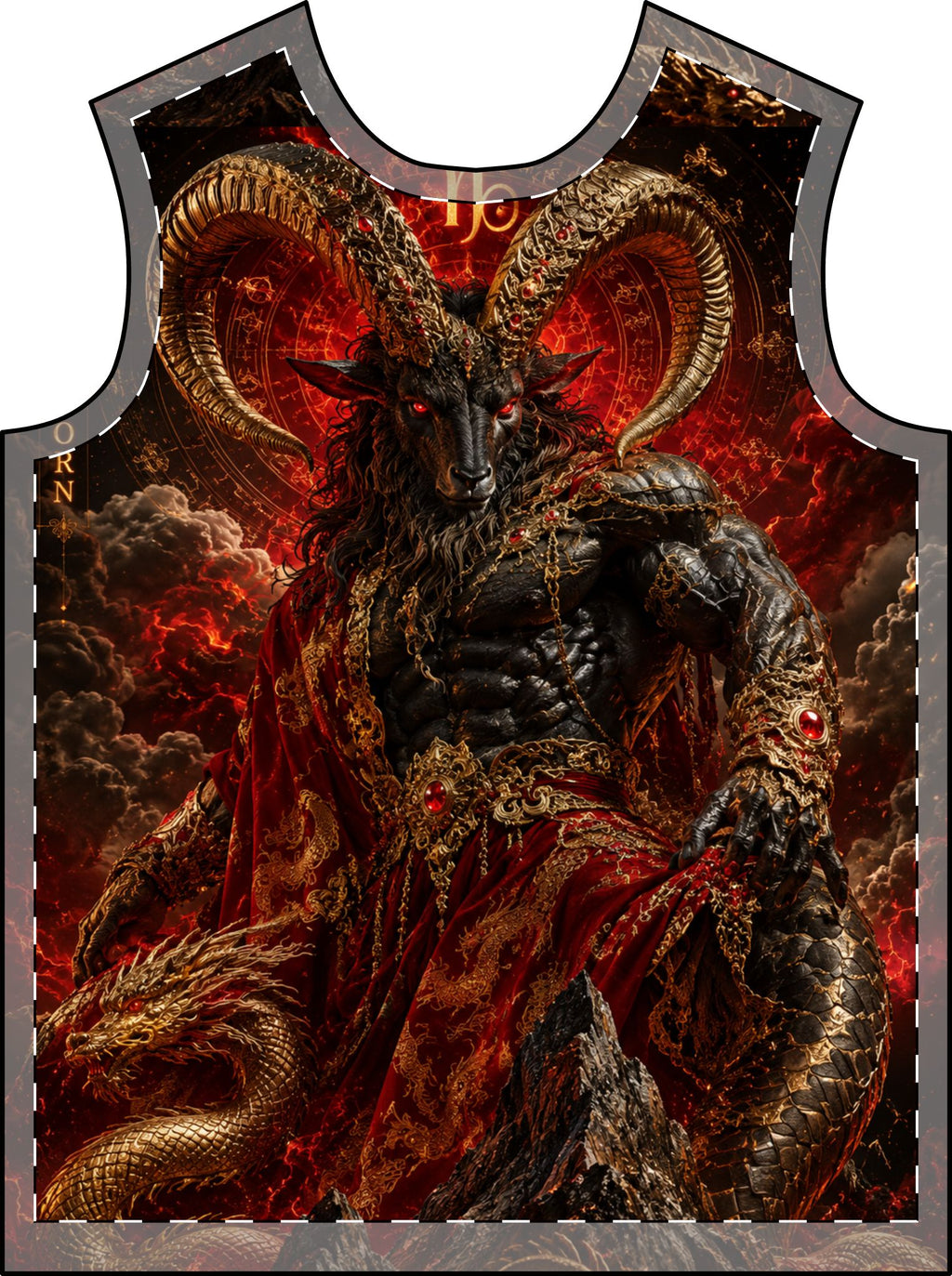 Men's Capricorn T-Shirt (AOP)