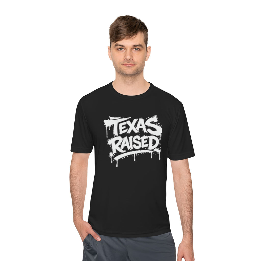 Texas Raised Tee — Graphic Moisture-Wicking Shirt