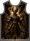 Egyptian Pharaoh God Osiris T-Shirt – Dark Mythic All-Over Print