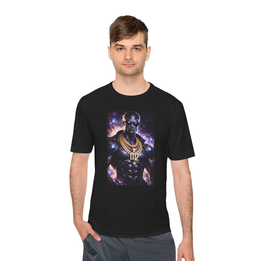 Virgo Cosmic Warrior Tee — Zodiac Astrology Graphic Shirt