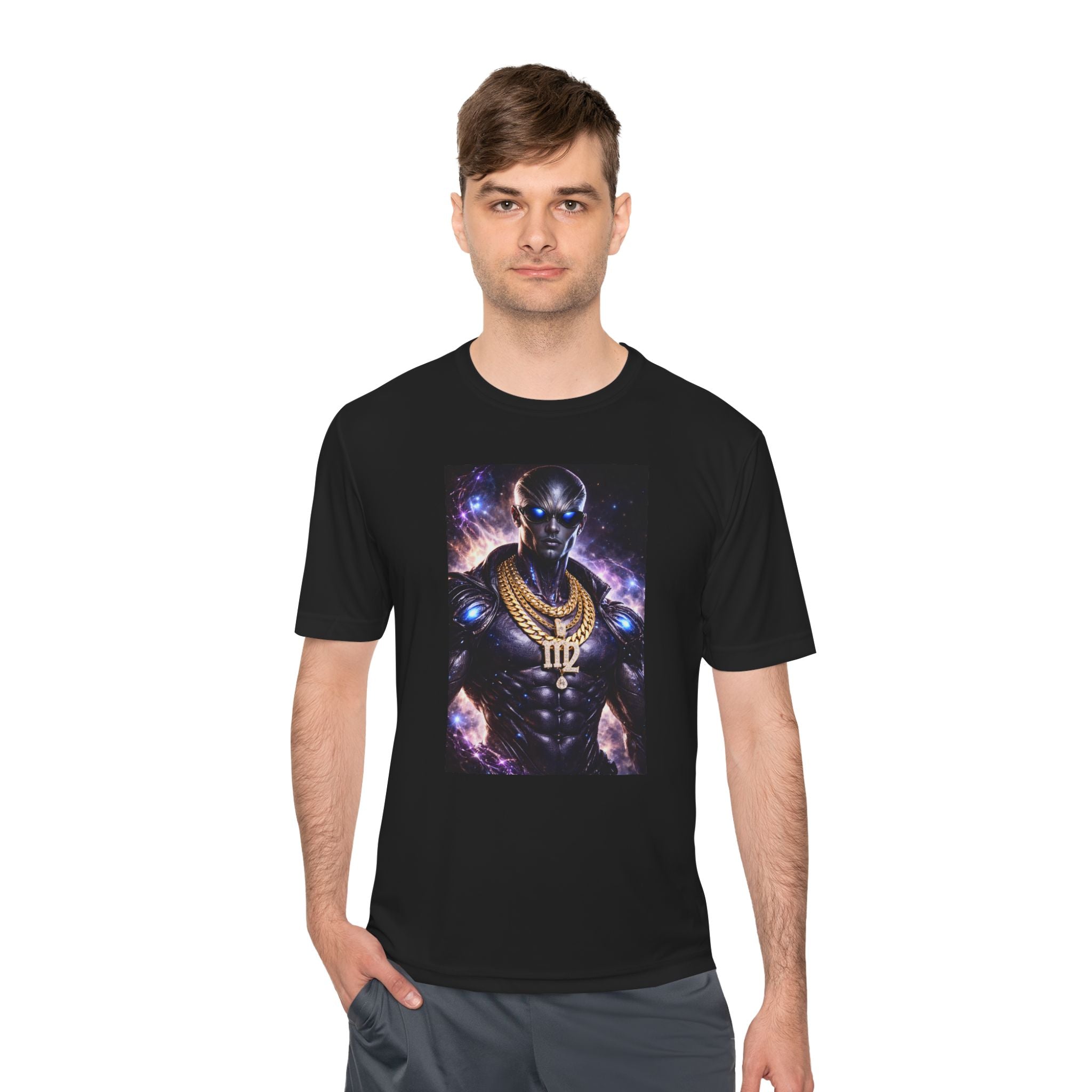 Virgo Cosmic Warrior Tee — Zodiac Astrology Graphic Shirt