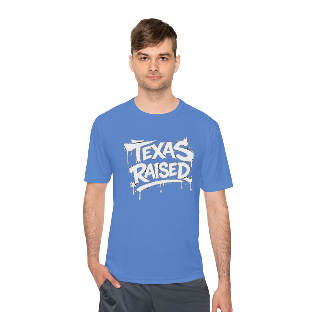Texas Raised Tee — Graphic Moisture-Wicking Shirt