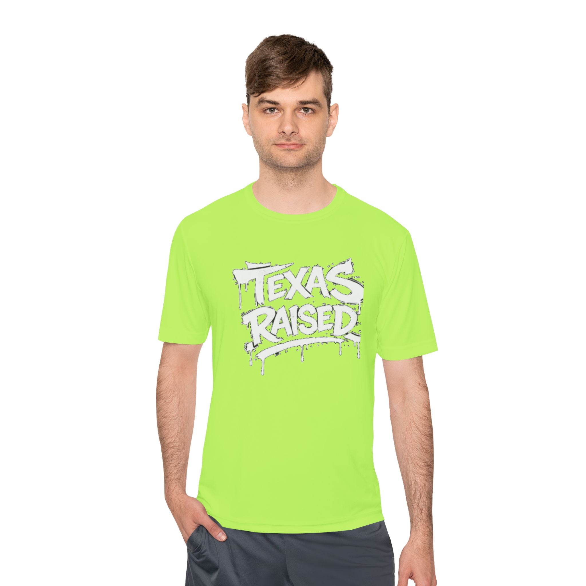 Texas Raised Tee — Graphic Moisture-Wicking Shirt