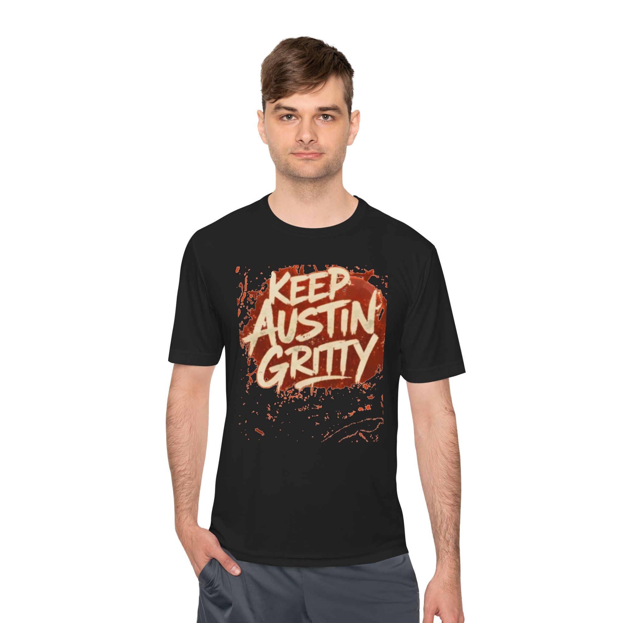 Keep Austin Gritty T‑Shirt — Urban Austin Pride Graphic Tee