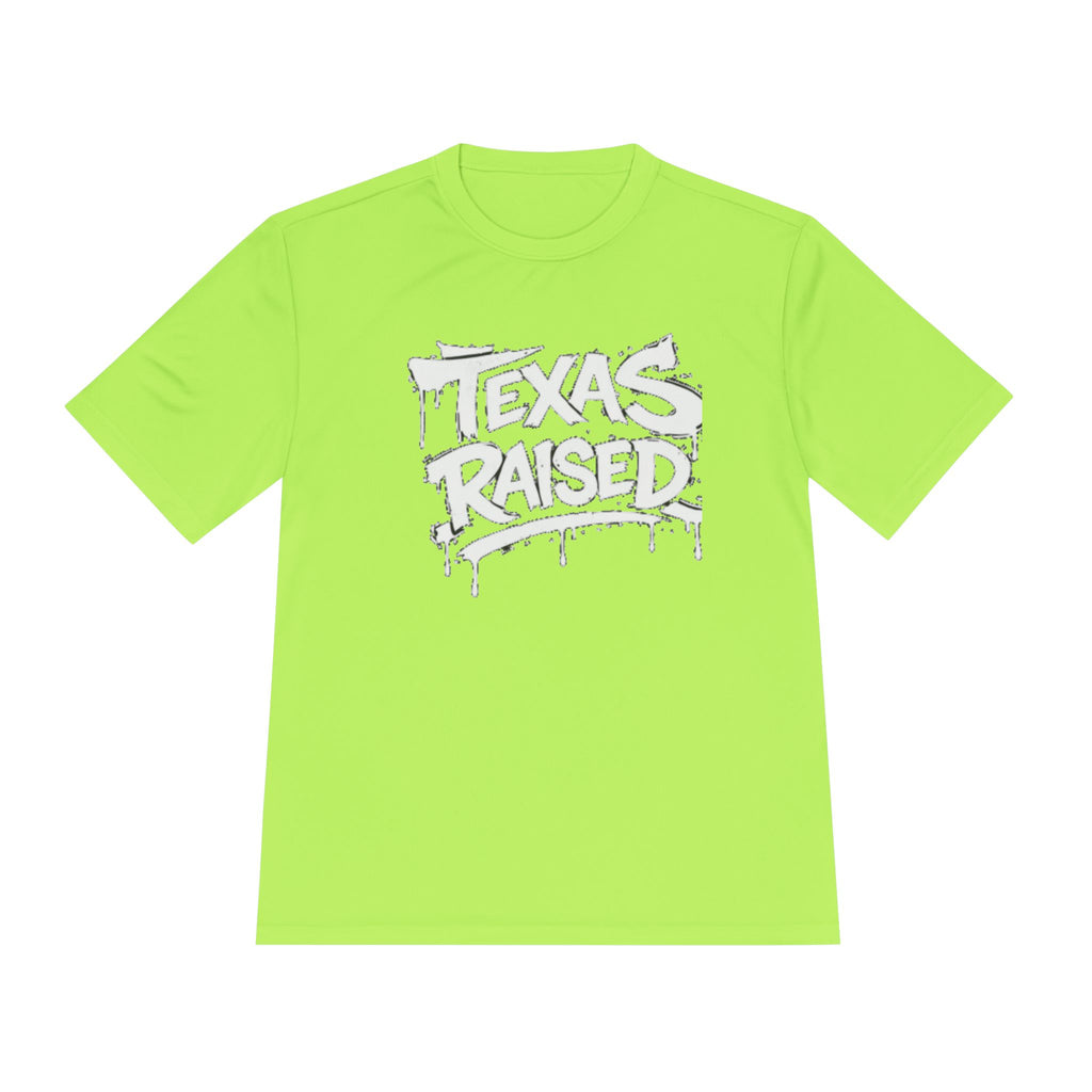 Texas Raised Tee — Graphic Moisture-Wicking Shirt