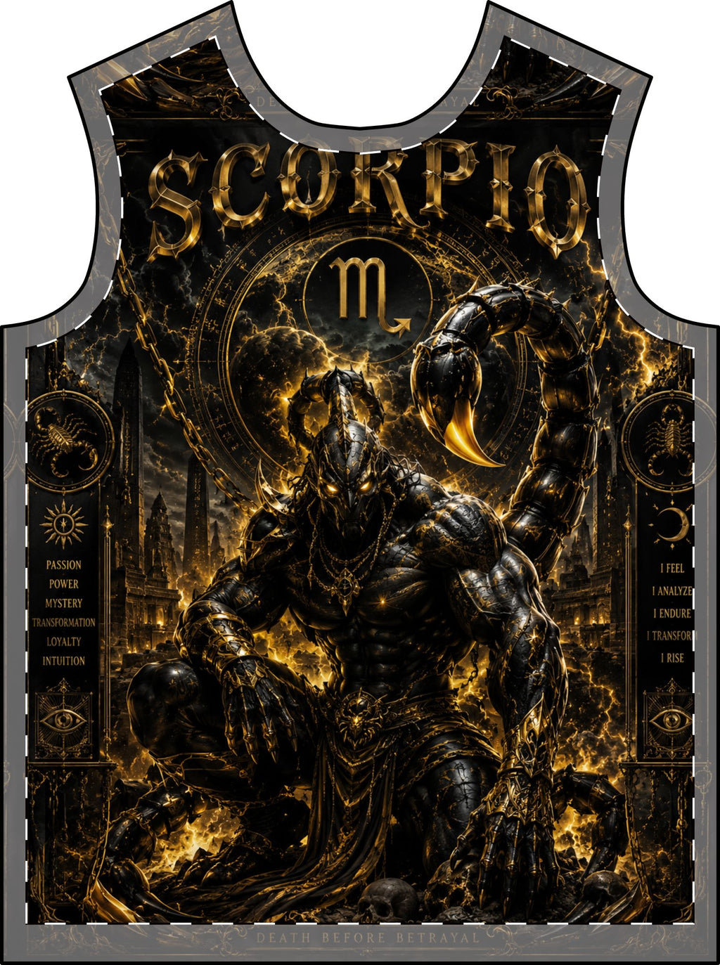 Scorpio Men's T-Shirt (AOP)