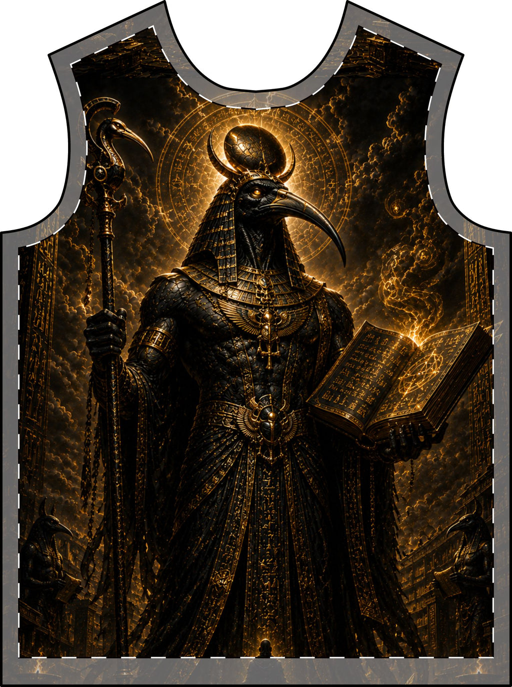 Egyptian God Thoth Graphic Tee