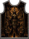 Egyptian Goddess Ma'at  Graphic T-Shirt – Golden  Statue All-Over Print