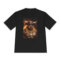 Bull King Graphic Tee — Gold Chain Bull Artwork Performance Shirt