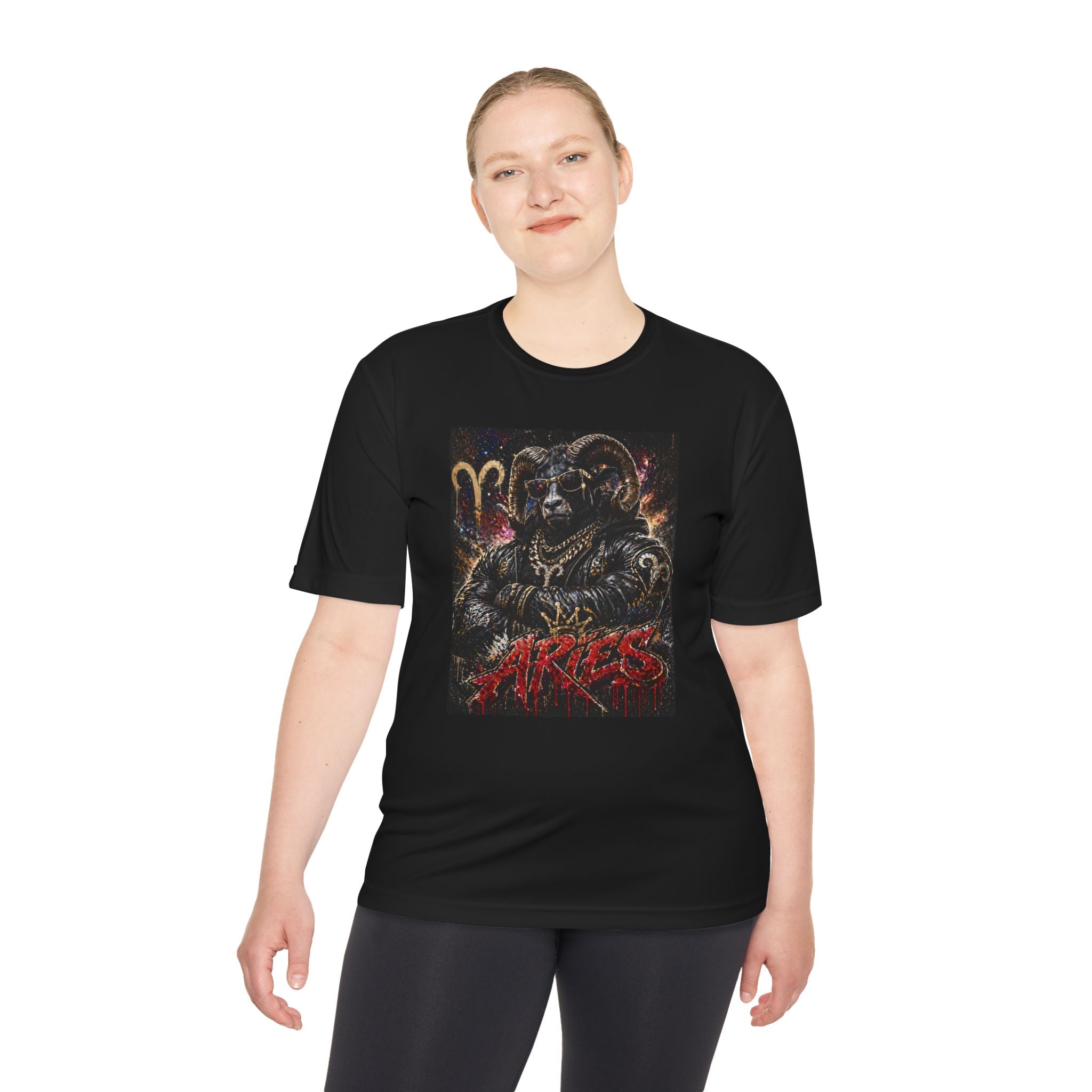 Aries Ram Warrior Graphic Tee — Zodiac Astrology Shirt