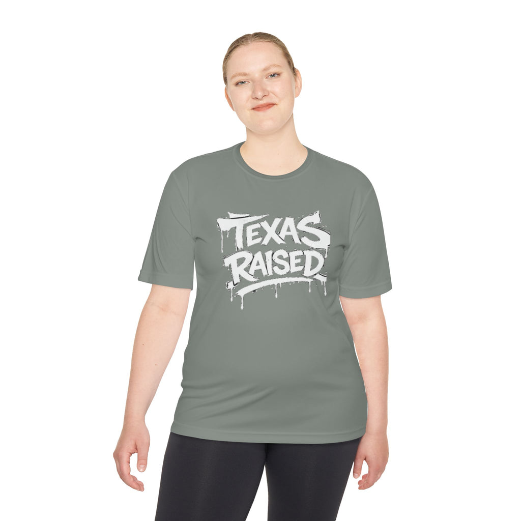 Texas Raised Tee — Graphic Moisture-Wicking Shirt