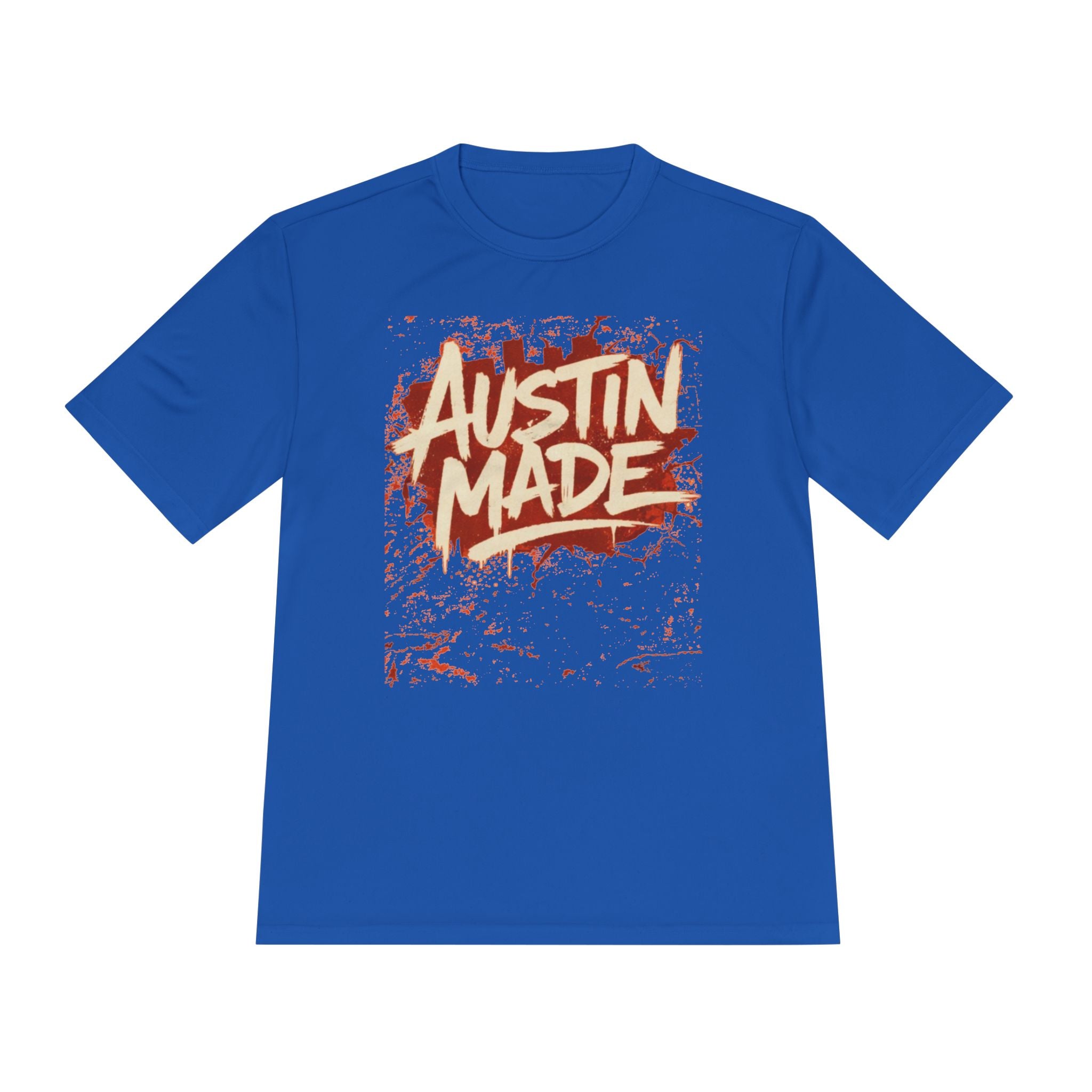 Austin Made Tee — Rustic Brush Script Graphic T‑Shirt