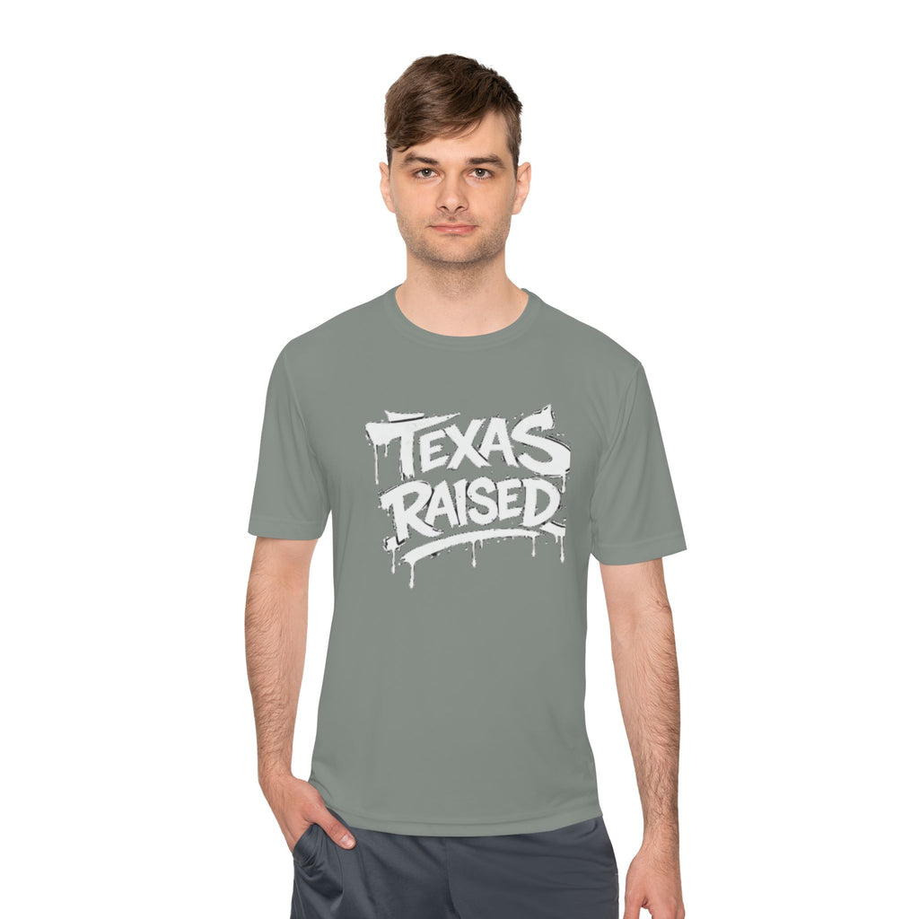 Texas Raised Tee — Graphic Moisture-Wicking Shirt