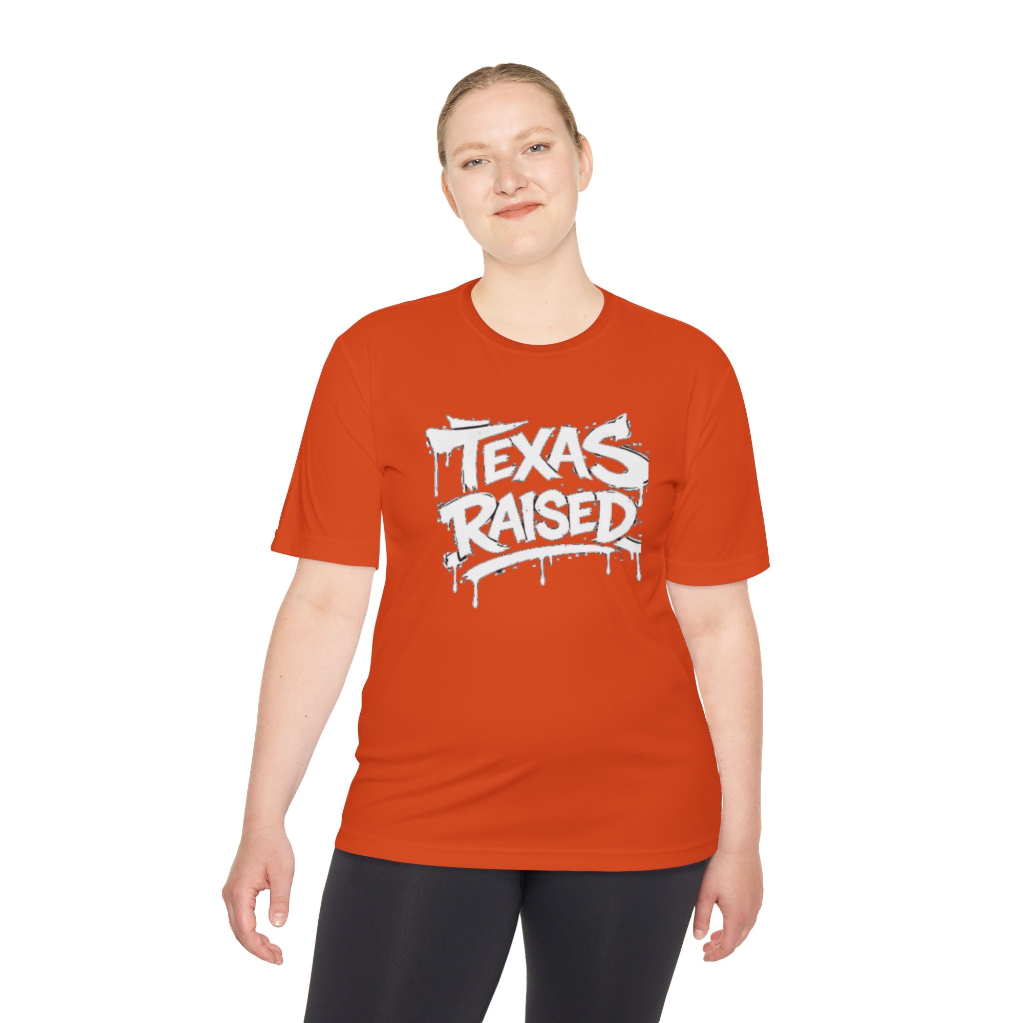 Texas Raised Tee — Graphic Moisture-Wicking Shirt