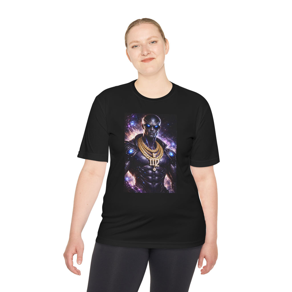 Virgo Cosmic Warrior Tee — Zodiac Astrology Graphic Shirt