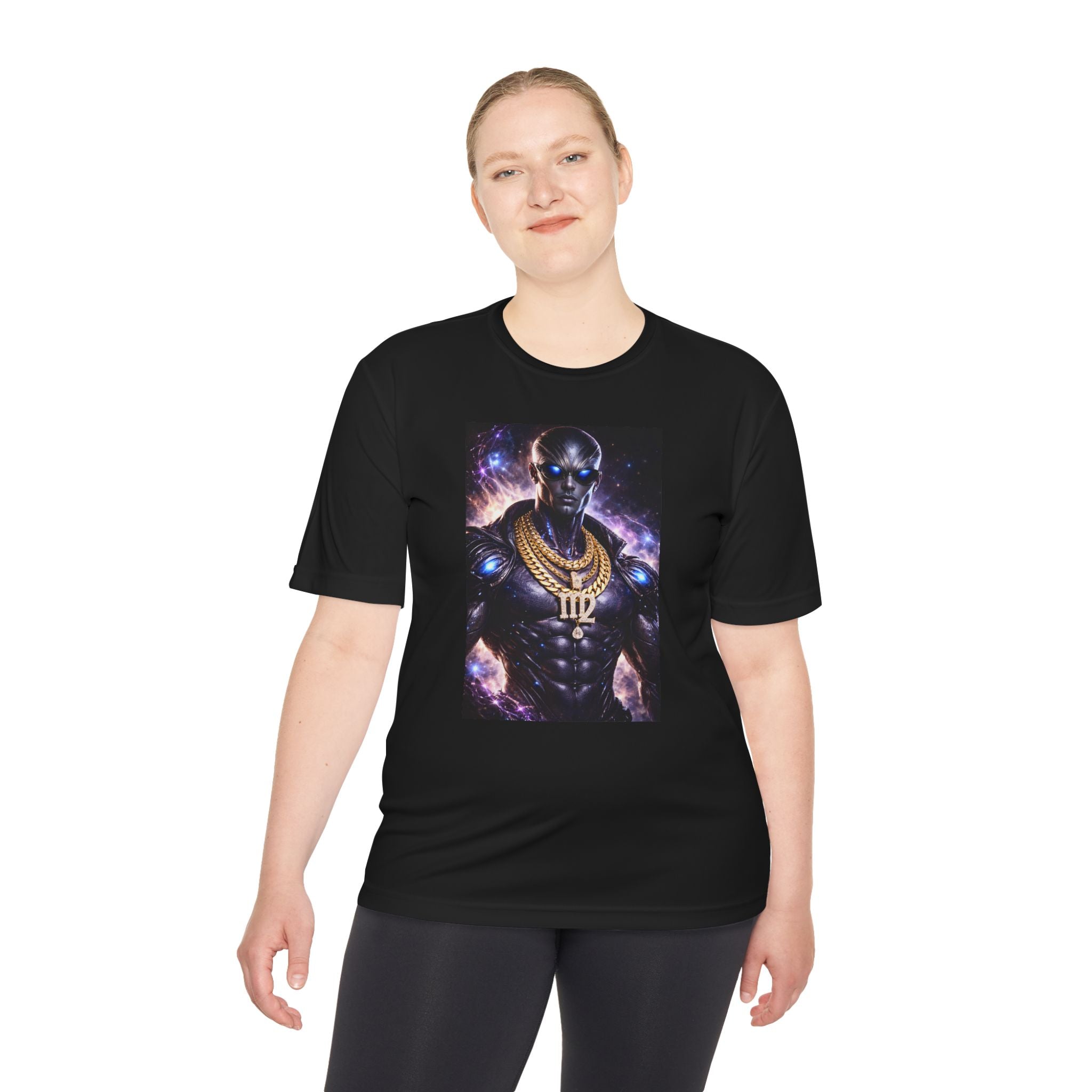 Virgo Cosmic Warrior Tee — Zodiac Astrology Graphic Shirt