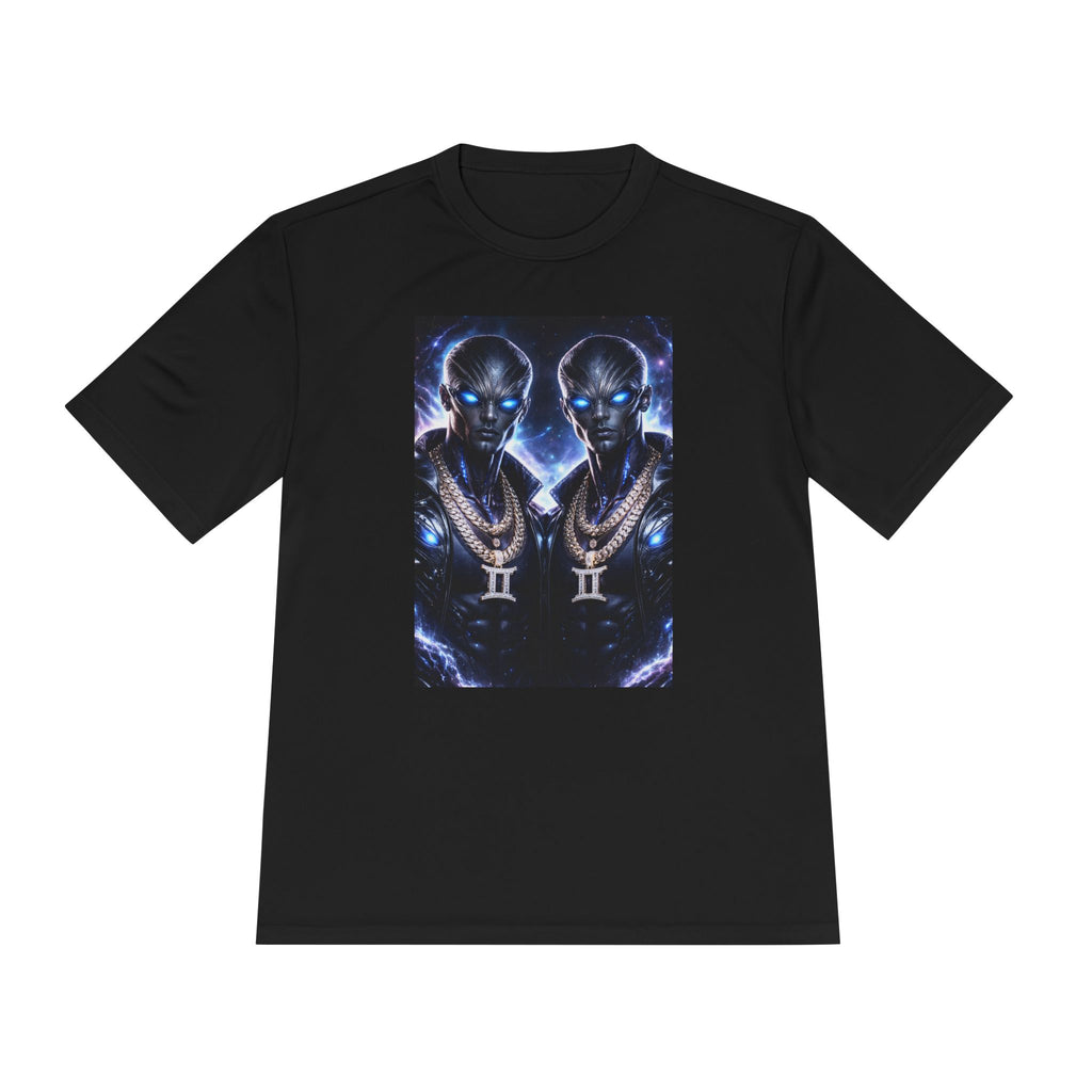 Gemini Cosmic Twins Tee — Zodiac Gemini Astral Graphic Shirt