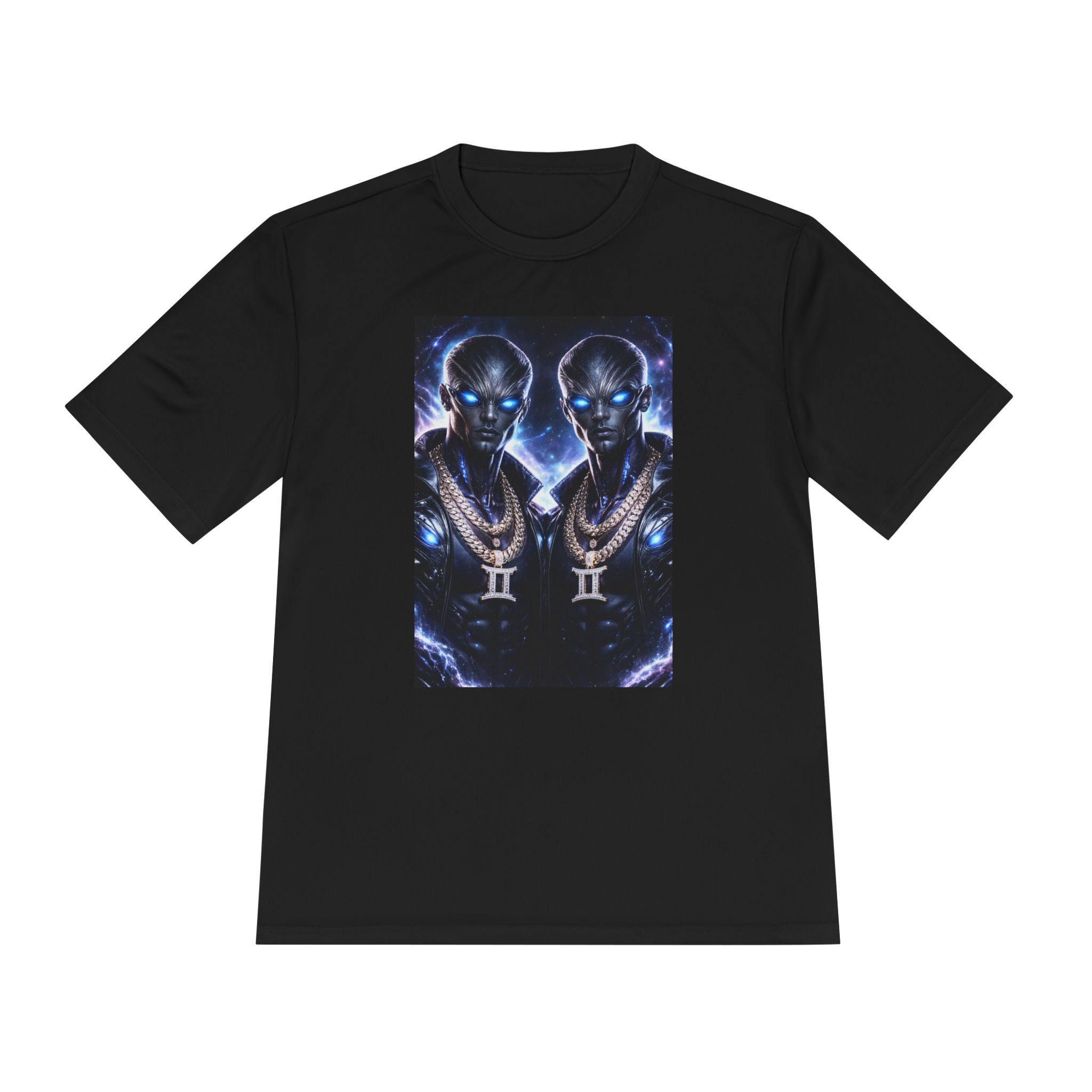 Gemini Cosmic Twins Tee — Zodiac Gemini Astral Graphic Shirt