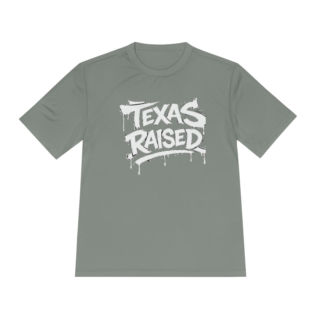 Texas Raised Tee — Graphic Moisture-Wicking Shirt