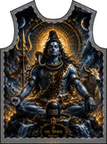 Shiva Meditation T-Shirt — Cosmic Hindu Deity AOP Tee (Namah Shivaya)